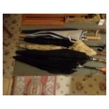 6 Vintage umbrellas
