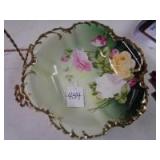 10" Bavaria Rose fluted bowl