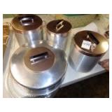 Cake cover and canister set