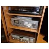 AKA1 and LX1 sound system and turntable