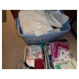 (3)-totes of linens