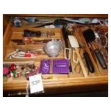 Drawer of flatware