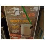 West Bend 30-cup coffee maker