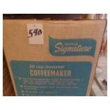 Signature 30-cup coffee maker