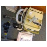 Kenmore sweeper w/attachments & Gold