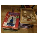 Large Collection of glassware & pottery reference books
