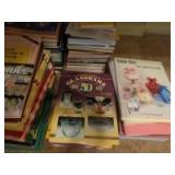 Large Collection of glassware & pottery reference books
