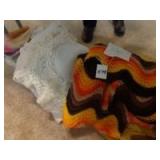 Linens, doilies, scarves, and hair bows