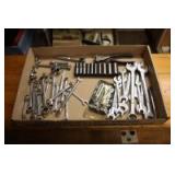 Craftsman 1/4" drive deep well socket set, set of open end standard wrenches