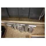 (8)-pcs. Aluminum round stock