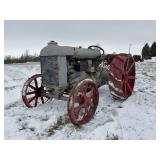 Fordson with Mounted Plow