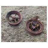 (2) Fordson Wheels