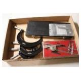 Starrett micrometers, caliper, etc. lot