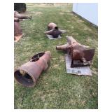 (3) Fordson Rear Ends.