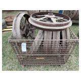 (6) Steel Front Wheels