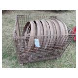 (6) Fordson Steel Front Wheels