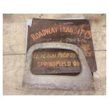 (6) Truck Door Panels and (1) Window Frame