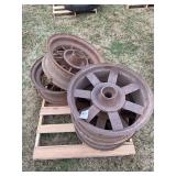 (4) Fordson Wheels