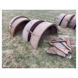 (4) Fordson Fenders and Floor Parts