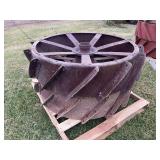 (2) Steel Rear Wheels