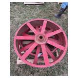(2) Fordson Rear Steel Wheels