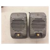 (2) Drive in Movie Theatre Speakers