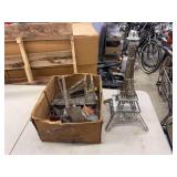 Erector Set Parts and Eiffel Tower