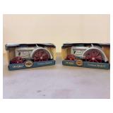 (2) 1/16 Fordson F Tractors NIB Ertl