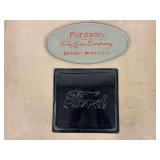 Fordson and Ford Decorative Signs