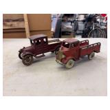 (2) Cast Iron Trucks