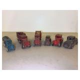 (6) Cast Iron Trucks + Cars
