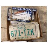 (3) Boxes of License Plates