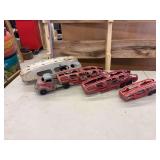 (4) Car Carrier Trailers