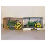 (2) 1/16 John Deere A + GP NIB Ertl