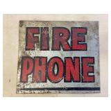 Fire Phone Sign