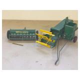 (2) 1/16 Oliver Grain Master Combine + Drill Slik