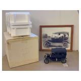 (2) 1/16 Ford Model T + Photo