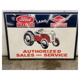 Ford Sales and Service Sign