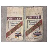 (2) Pioneer Corn Seed Sacks