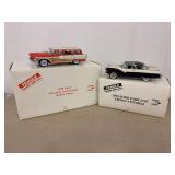 (2) 1/24 Ford Cars NIB Danbury Mint