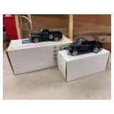 (2) 1/24 Ford Pickups NIB Danbury Mint