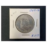1948-D Franklin Half Dollar