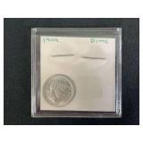 1909 Barber Dime