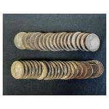 1963 Jefferson Nickel Roll - 40 Coins - Philadelphia Mint