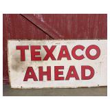 Texaco Ahead SSP Sign