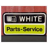 White Parts - Service DST Sign