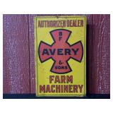 B.F. Avery & Sons Farm Machinery Flange Sign