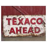 Texaco Ahead SSP Sign