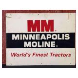 Minneapolis Moline SSW Sign