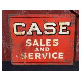 Case Sales + Service Flange Sign
